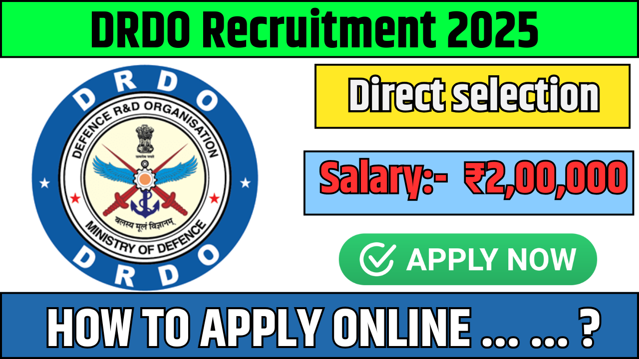 DRDO Recruitment 2025